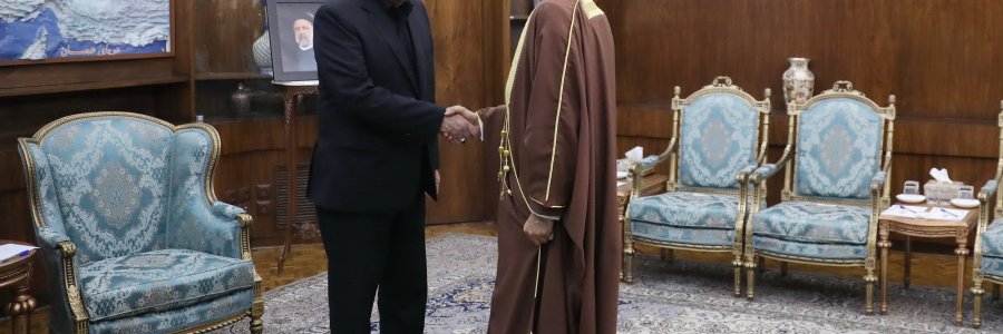 دیدار وزیر خارجه عمان با سرپرست ریاست جمهوری