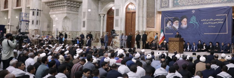 شکل‌گیری محور مقاومت در منطقه یادگار امام راحل است/ همه موفقیت‌های جمهوری اسلامی ریشه در تفکر و تدبیر امام خمینی دارد/ مردم با حضور قدرتمند در انتخابات موفقیت کنونی نظام را تضمین و دشمنان را تضعیف کنند
