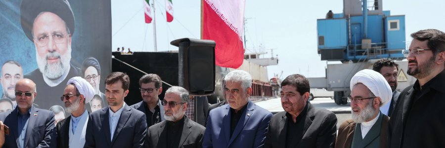 افتتاح راه‌آهن رشت-بندر کاسپین