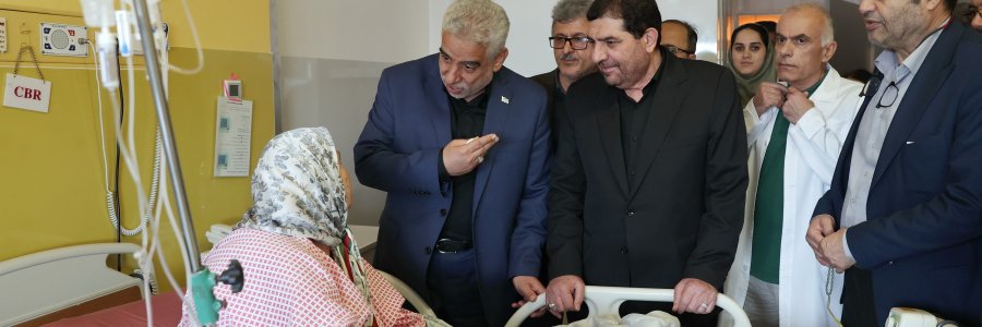 بازدید سرزده از بیمارستان قائم رشت
