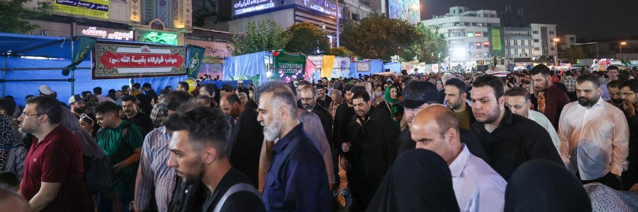 حضور دکتر مخبر در اجتماع بزرگ مردمی راهپیمایی غدیر
