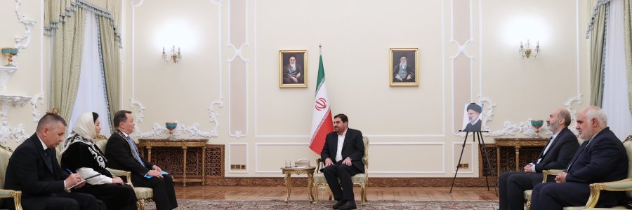 دکتر مخبر: راه‌اندازی کریدور شمال-جنوب تاثیر زیادی در ارتقای همکاری‌های ایران و قزاقستان و نیز دیگر کشورهای منطقه دارد/ سفیر قزاقستان: فعال شدن بخش‌های خصوصی دو کشور برای بالفعل شدن ظرفیت‌های متقابل مهم است
