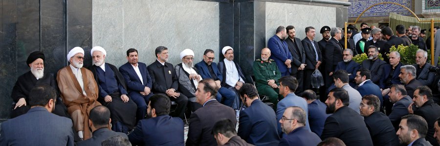 مراسم اربعین شهدای خدمت در حرم مطهر رضوی برگزار شد
