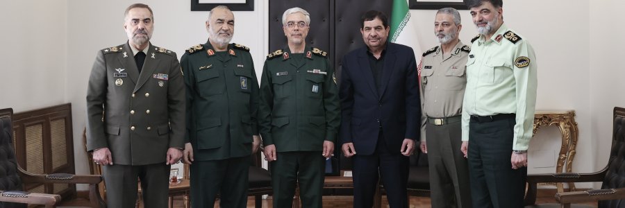 دیدار فرماندهان عالی نیروهای مسلح کشور