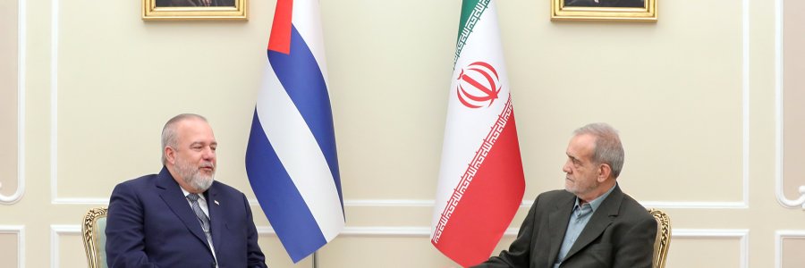 دیدار نخست وزیر کوبا با رئیس جمهور