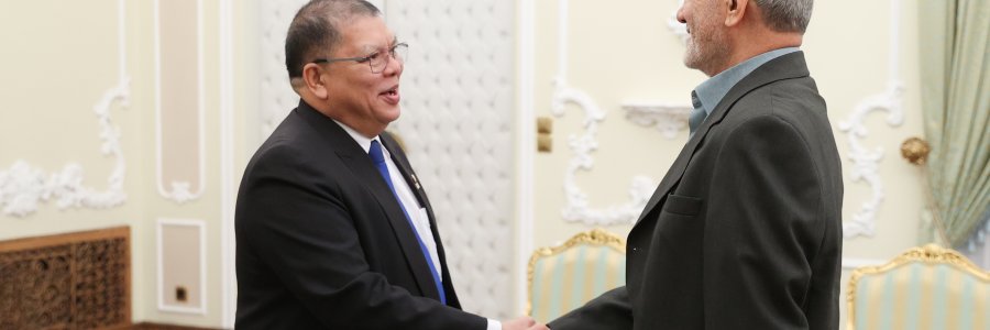 دیدار رئیس مجلس مالزی با رئیس جمهور