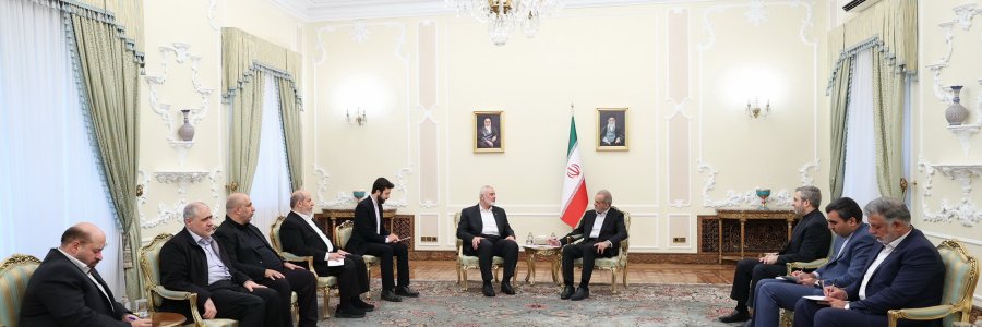 دکتر پزشکیان: یقین داریم مقاومت جانانه مردم و مجاهدان فلسطینی به پیروزی نهایی و آزادی سرزمین فلسطین ختم می‌شود/ هنیه: تداوم و تقویت حمایت امت اسلامی از ادامه مقاومت ارکان رژیم صهیونیستی را به لرزه انداخته است