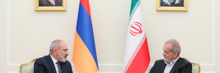 دیدار نخست وزیر ارمنستان با رئیس جمهور
