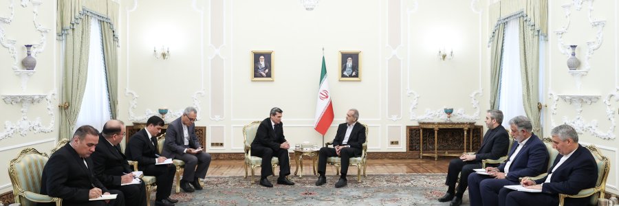 دیدار معاون نخست وزیر ترکمنستان با رئیس جمهور