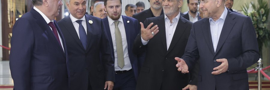 ضیافت رئیس جمهور به افتخار مقامات خارجی حاضر در مراسم تحلیف