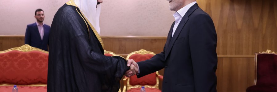 دیدار نماینده ویژه پادشاه عربستان سعودی با رئیس جمهور