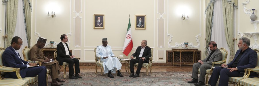 دکتر پزشکیان: ملتی که اراده و رهبران آگاه و شجاع داشته باشد می‌تواند مقابل توطئه دشمنان استقلال خود بایستد/ جنایت و گستاخی رژیم صهیونیستی بدون پاسخ نخواهد ماند/ وزیر دفاع نیجر: انقلاب جوان نیجر،‌ انقلاب اسلامی و دولت نیجر، نظام جمهوری را الگوی خود قرار داده‌اند/ امیدوارم روند رو به رشد روابط در دولت آتی نیز تداوم یابد
