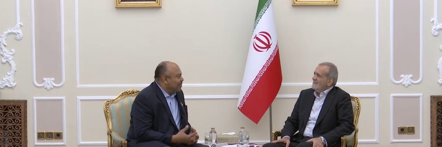 دیدار وزیر خارجه تانزانیا با رییس جمهور