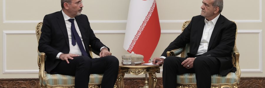 دیدار وزیر امور خارجه اردن