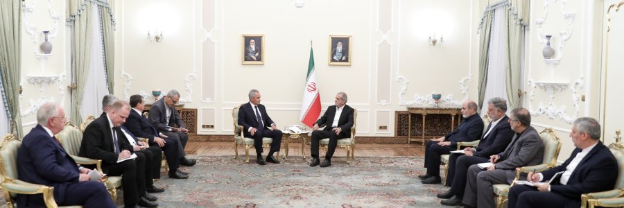 دکتر پزشکیان: ایران و روسیه شرکای راهبردی با روابطی رو به گسترش هستند/ اشتراک مواضع و همکاری دو کشور در ترویج جهان چند قطبی به نفع جهان است/ رژیم صهیونیستی پاسخ گستاخی و جنایت خود را دریافت خواهد کرد/ سرگی شایگو: روسیه برای همکاری‌های دوجانبه، منطقه‌ای و بین‌المللی با ایران اهمیت زیادی قائل است
