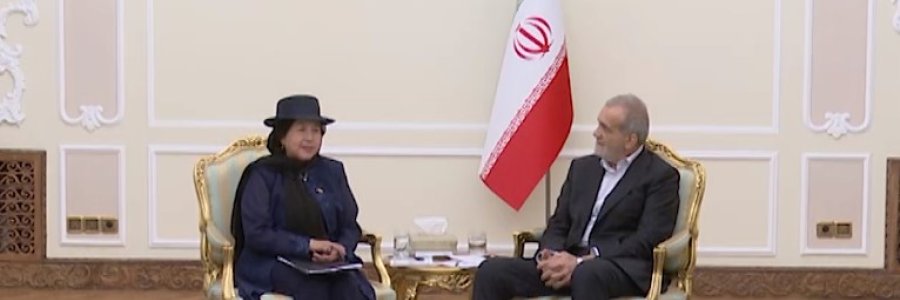 دیدار وزیر خارجه بولیوی با رییس جمهور