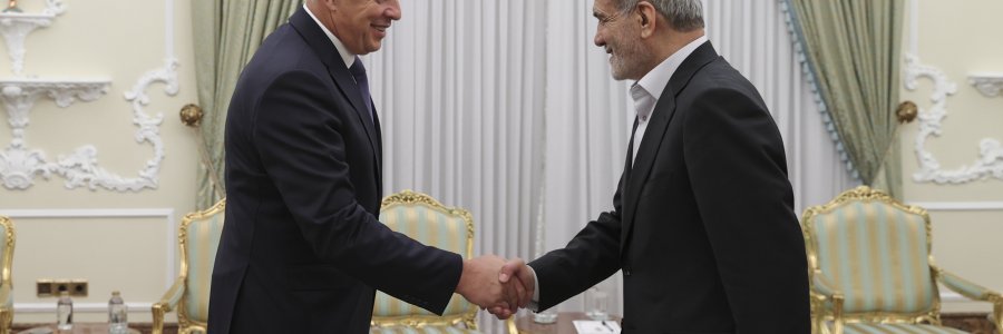 دیدار رییس مجلس بلاروس با رییس جمهور