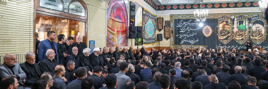 حضور دکتر پزشکیان در هیئت تبریزی‌های مشهدالرضا (ع)
