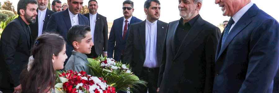 ورود رئیس جمهور به اربیل عراق