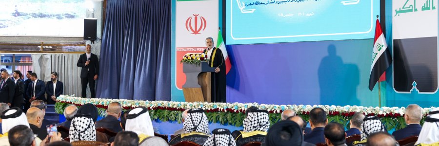 اجتماع نخبگان فرهنگی، مذهبی، دانشگاهی و جمعی از عشایر بصره