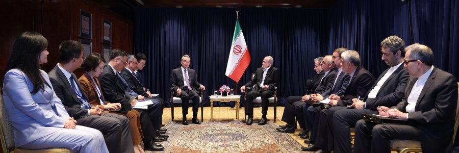 دیدار وزیر خارجه چین با رئیس جمهور