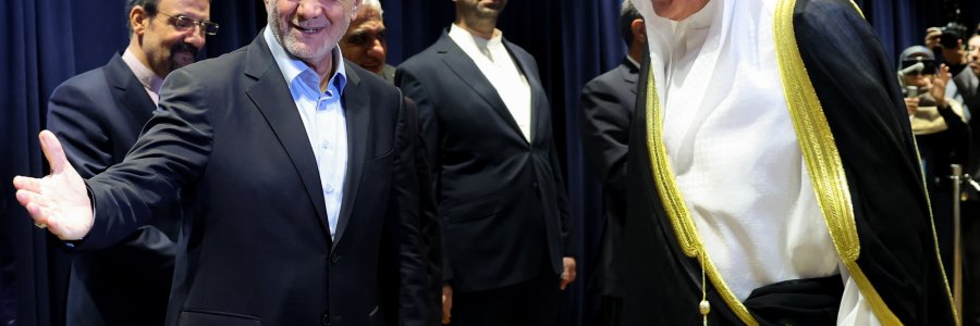 دیدار ولیعهد کویت با رئیس جمهور
