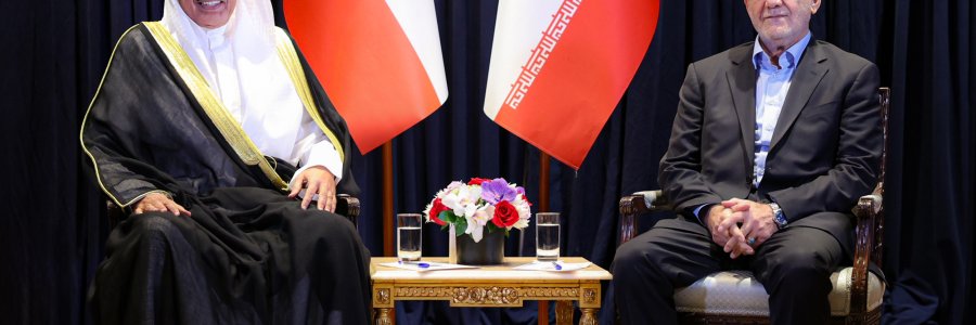 دیدار ولیعهد کویت با رئیس جمهور