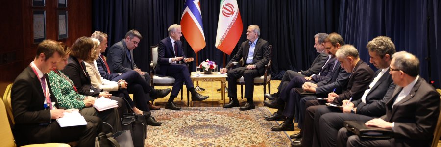 دکتر پزشکیان: به دنبال درمان اختلافات و سوءتفاهمات و رویکردهای پیشگیرانه در عرصه سیاست هستم/ نخست وزیر نروژ: آماده‌‌ایم همه ظرفیت‌های خود را برای تقویت ارتباطات میان ایران و اروپا به کار گیریم