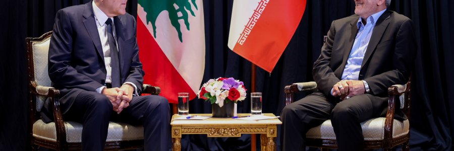 دیدار نخست وزیر لبنان با رئیس جمهور