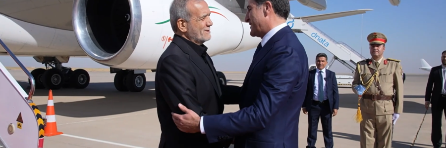 شکست تابوی تاریخی در دولت‌چهاردهم/ استقبال ویژه مقامات اقلیم کردستان عراق از رئیس‌جمهور ایران 