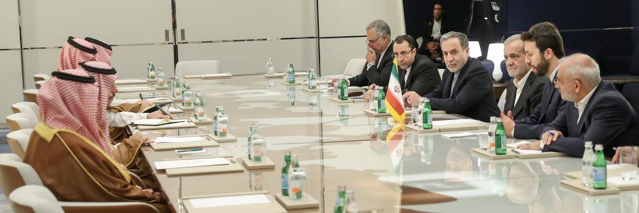 دیدار وزیر خارجه عربستان با رئیس جمهور