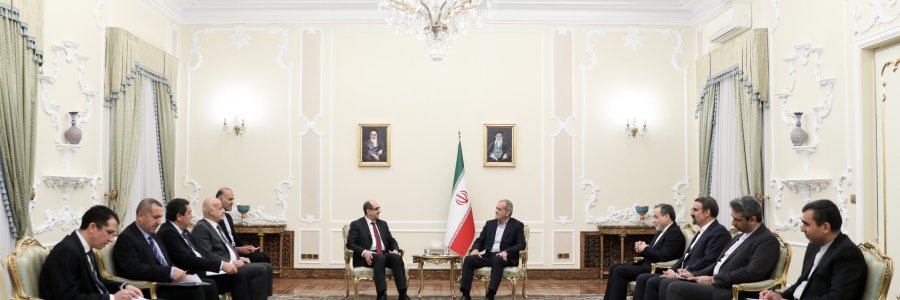 دیدار وزیر امور خارجه سوریه با رئیس جمهور