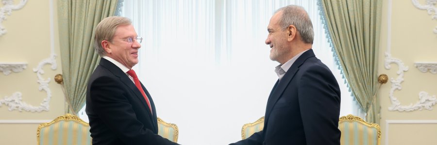 دیدار معاون نخست وزیر روسیه با رئیس جمهور