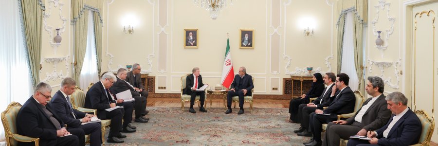 عزم دولت ایران برای تکمیل راهگذر شمال-جنوب جدی است
