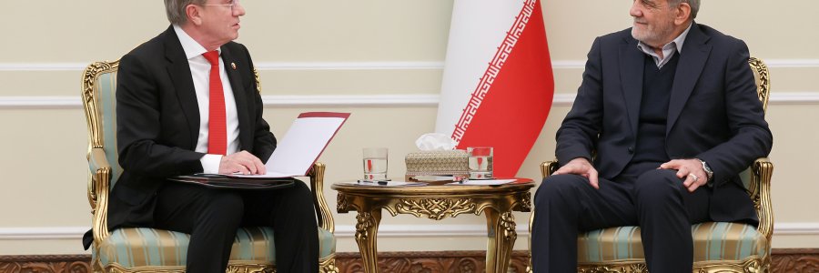 دیدار معاون نخست وزیر روسیه با رئیس جمهور