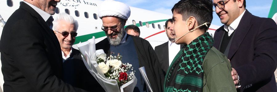 دکتر پزشکیان وارد استان خراسان شمالی شد
