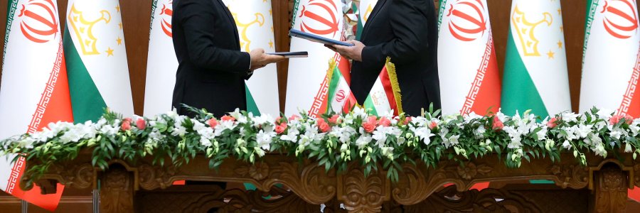 امضای اسناد همکاری میان ایران و تاجیکستان