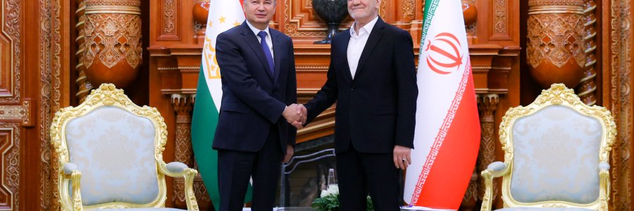 دیدار نخست وزیر تاجیکستان با رئیس جمهور