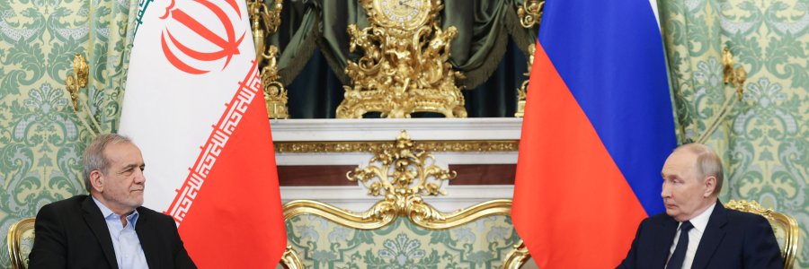 دیدار روسای جمهور ایران و روسیه