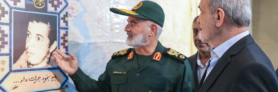 بازدید از یادمان شهدای گمنام و ستاد فرمادهی قرارگاه مرکزی کربلا