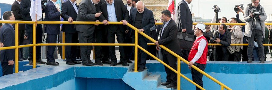 بازدید از فاز یک طرح جامع فاضلاب کلانشهر اهواز و کارون