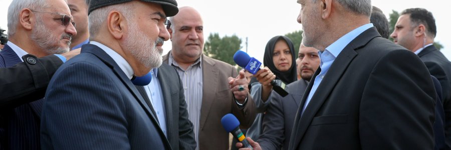 بازدید دکتر پزشکیان از طرح‌های ساماندهی حاشیه رود کارون