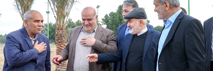 بازدید دکتر پزشکیان از محلات محروم، مناطق حاشیه‌ای و روستای برومی در اهواز