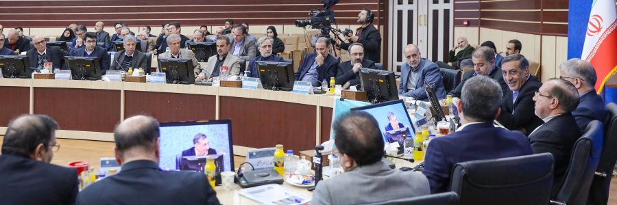 حضور معاون اجرایی رئیس جمهور در شورای گفتگوی بخش خصوصی و دولت در استان البرز