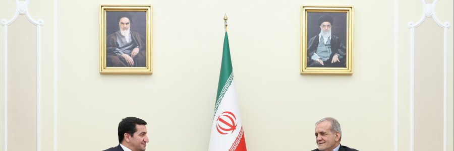 دیدار دستیار سیاست خارجی رئیس جمهوری آذربایجان با رئیس جمهور