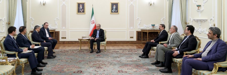 دیدار دبیرکل اکو با رئیس جمهور