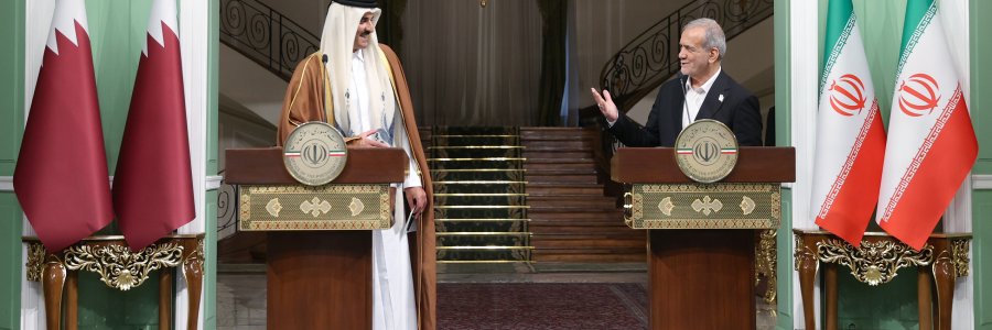 در گفتگو با امیر قطر تصمیمات خوبی برای تعمیق مناسبات و گشودن مسیرهای جدید همکاری اتخاذ کردیم
