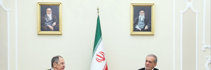 دیدار وزیر امور خارجه روسیه با رئیس جمهور