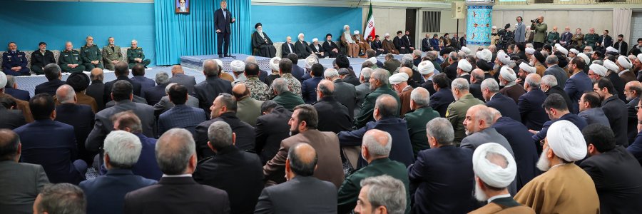 دیدار کارگزاران نظام با رهبر معظم انقلاب