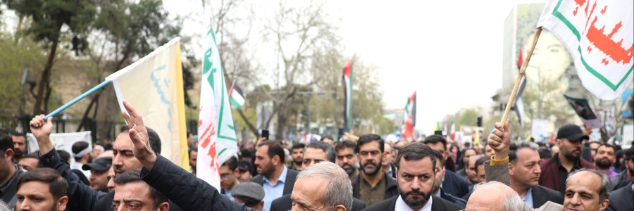 حضور در راهپیمایی روز جهانی قدس
